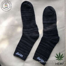 Wholesale High Quality Multi-Colored Hemp Cotton Men Socks (HS-1606)